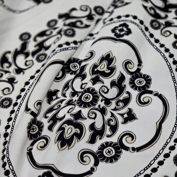 WHBM Baroque A-Line Skirt – Pleated, Lined, Pockets – NWT – Size 12 – Elegant - Picture 7 of 11